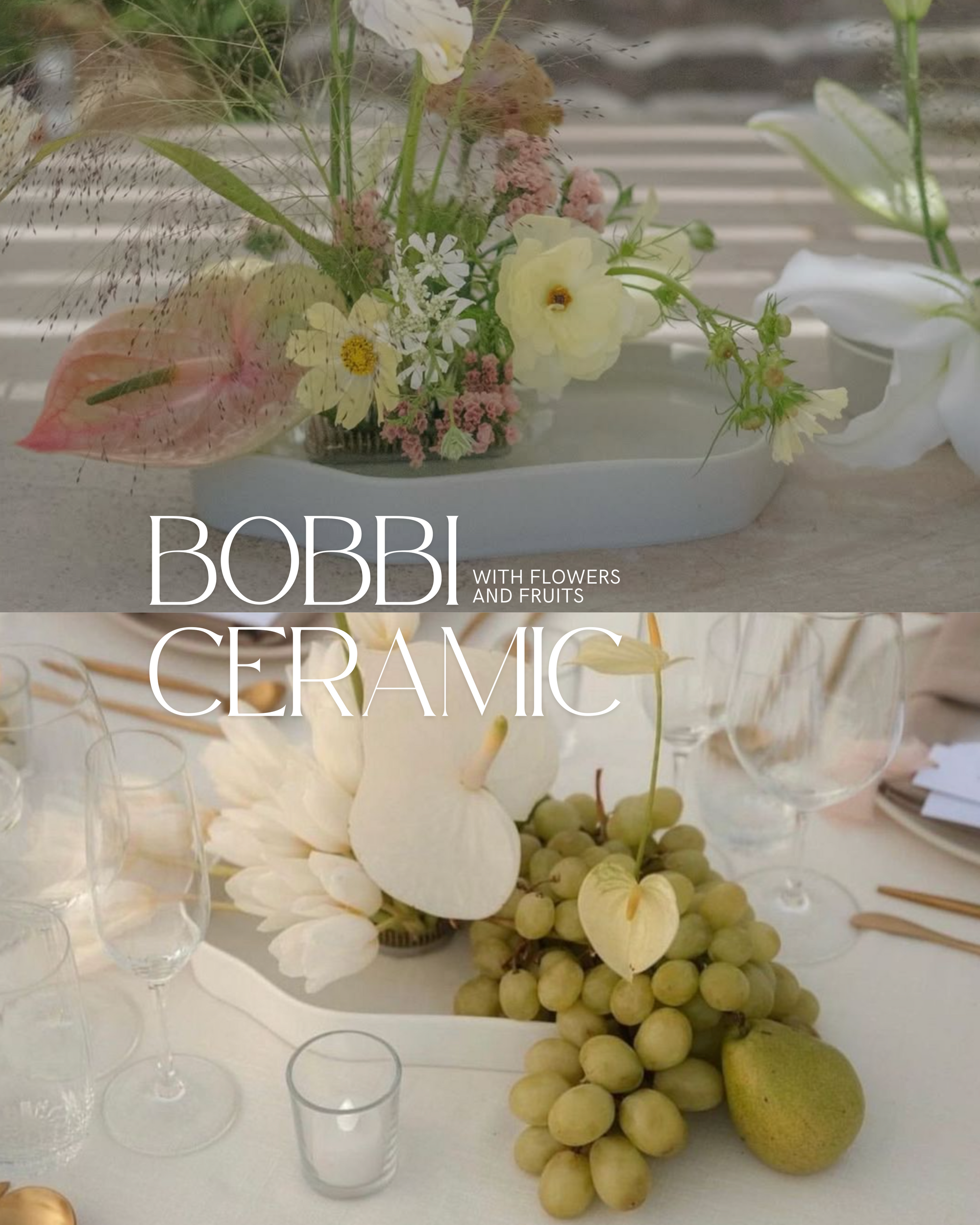 Bobbi Ceramic Tray