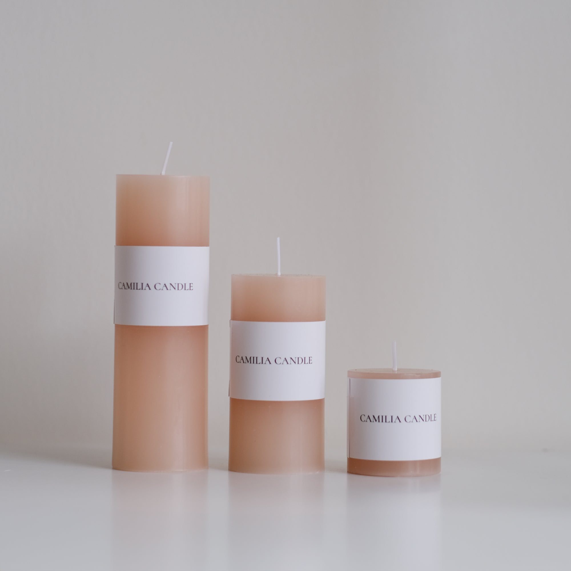 Classic Pillar Candles ( Pack of 6 )