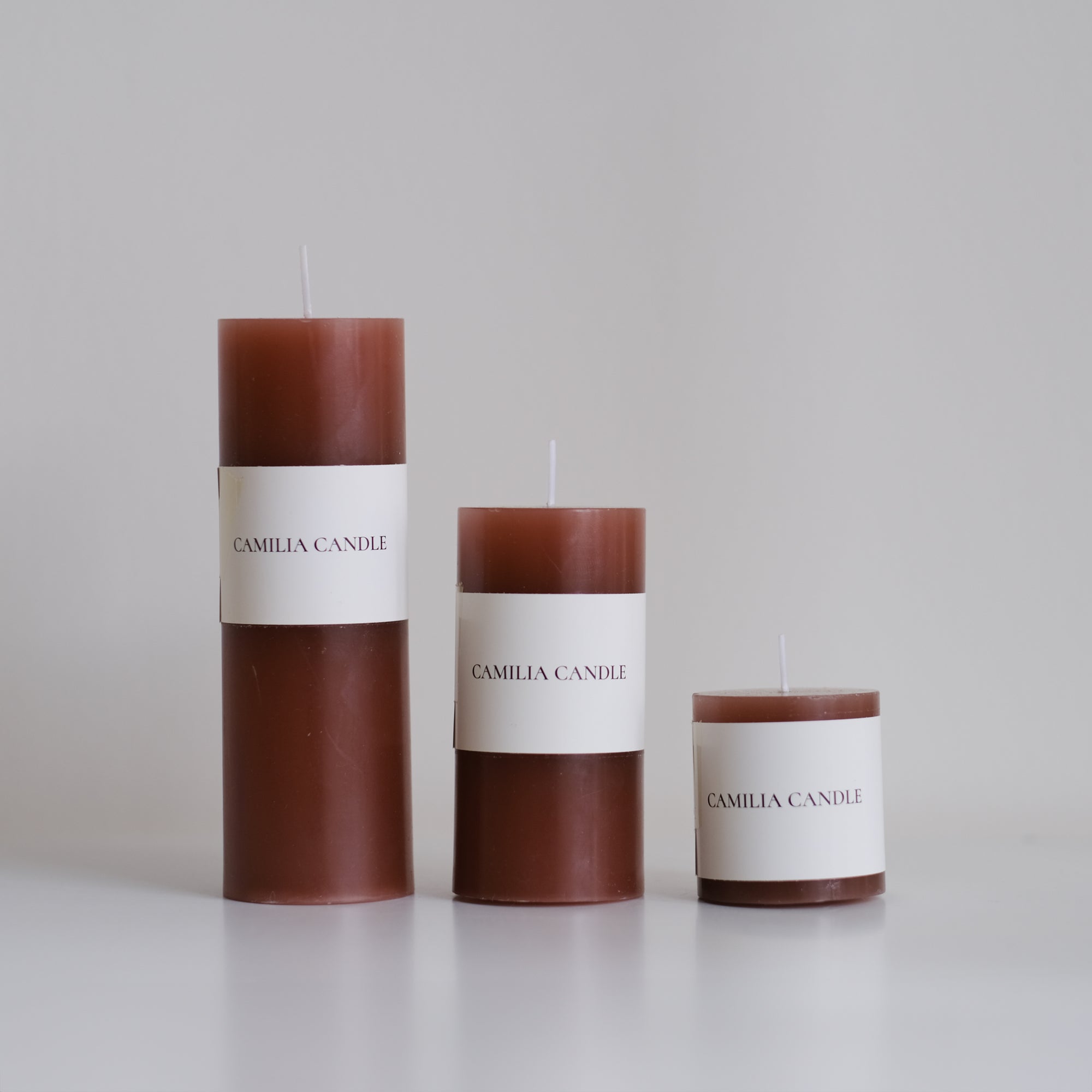 Classic Pillar Candles ( Pack of 6 )