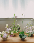 Handmade Ikebana Ceramic Vessel