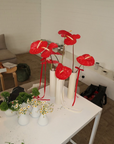 Daisy Cylinder Vases