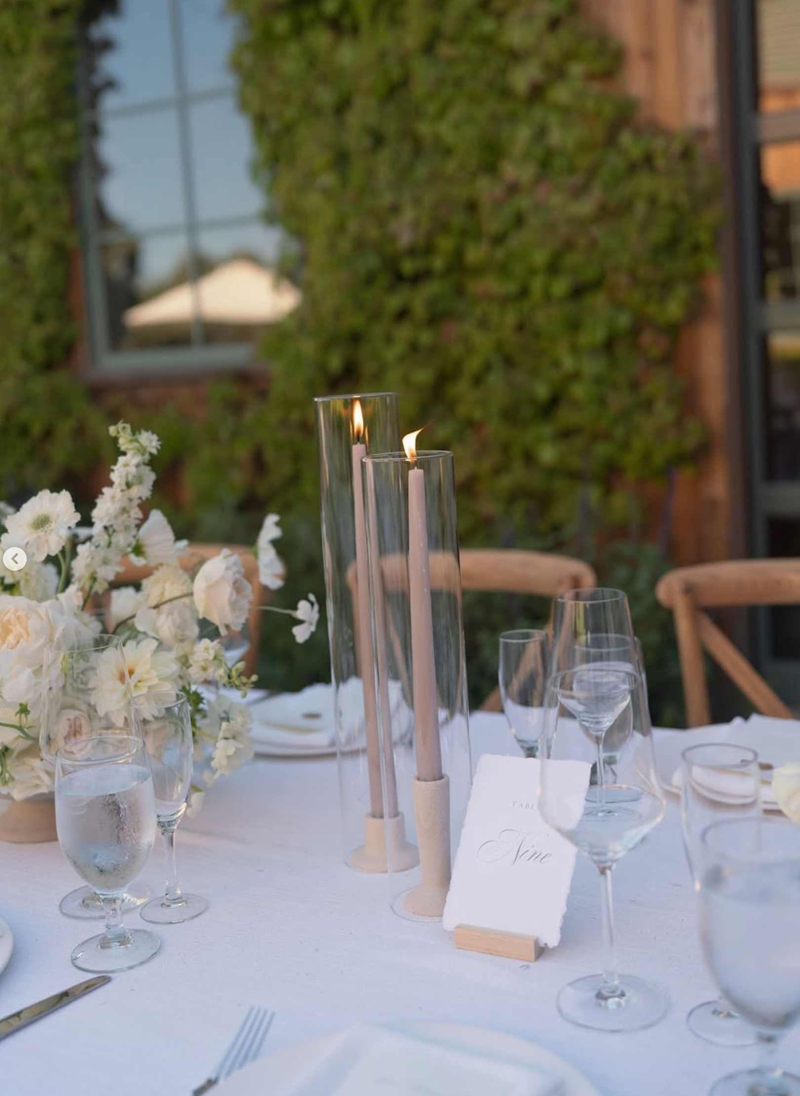 Sandy Beige Ceramic Candle Holder (Pack of 4)