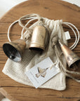 Handmade Rustic Iron Bells Set