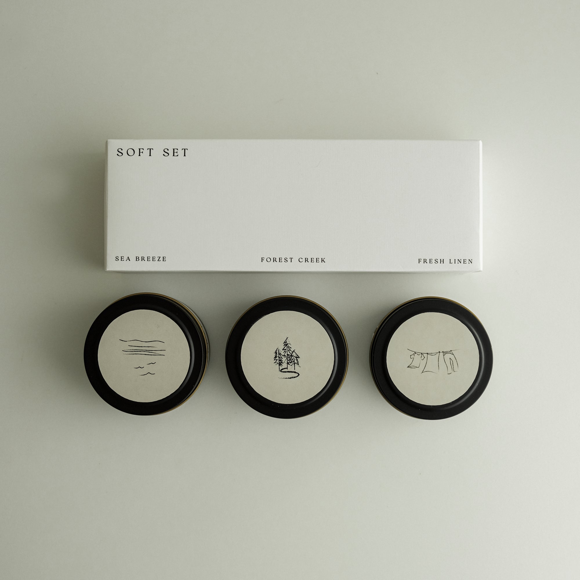 Mini Soy Wax Scented Candle