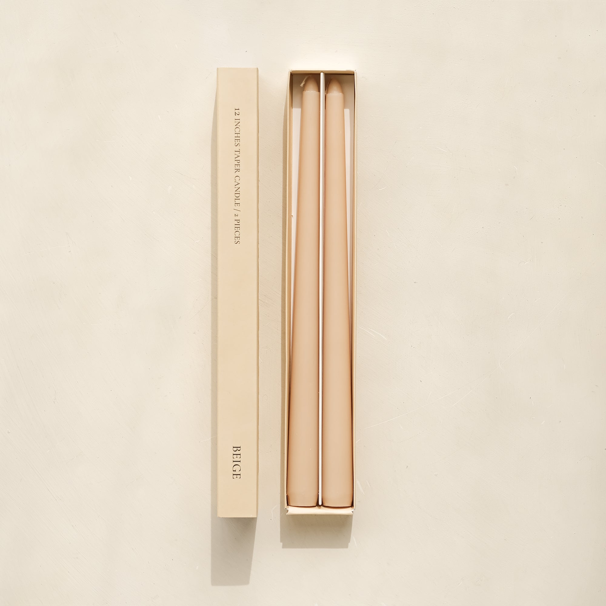 12 inch Soy Wax Taper Candle 2pcs/pack