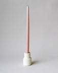 Creamy White Ceramic Candle Holder (Pack of 10)