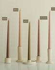 Luna by Camilia 12 inch Taper Candles 10 Pieces/Pack