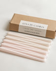 Luna by Camilia 12 inch Taper Candles 10 Pieces/Pack