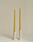 Sandy Beige Ceramic Candle Holder (Pack of 4)