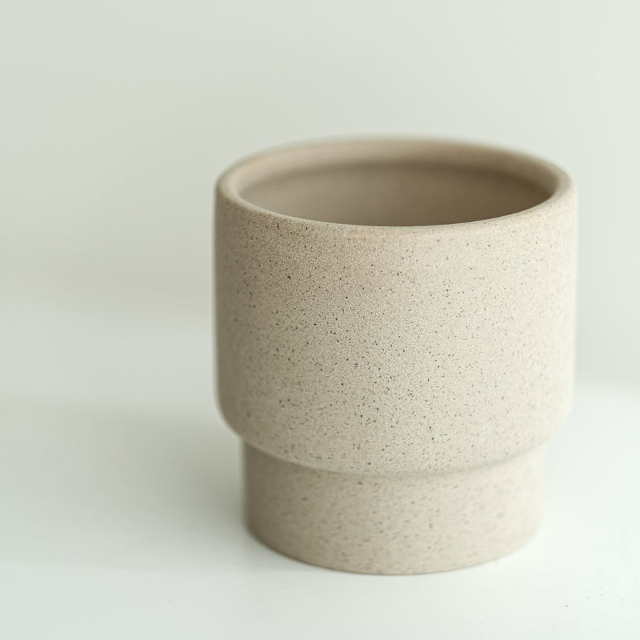 Ceramic Planter with hole
