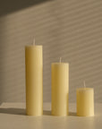 Classic Ivory Pillar Candles